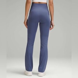 lululemon athletica Women's High-Rise Flare Trousers in Slate Blue
